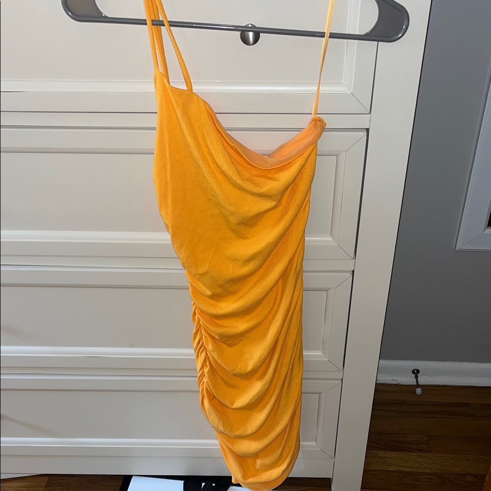 Princess Polly Vibrant Orange Mini Dress